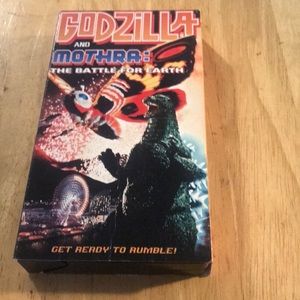 Godzilla and Mothra VHS